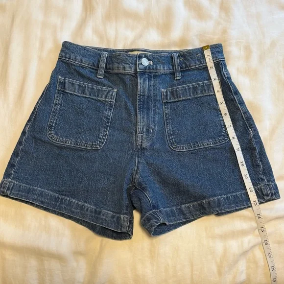 Madewell The High Rise Sailor Shorts - Picture 8 of 10